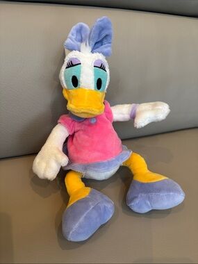 Disney Daisy Duck Plush - Pink, Purple, Yellow, Teal